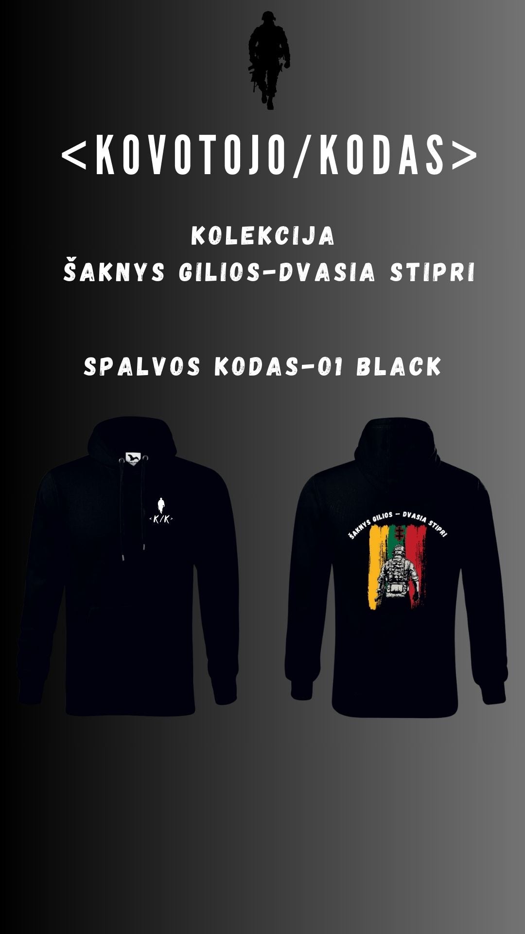 Džemperis "Šaknys Gilios Dvasia Stipri"